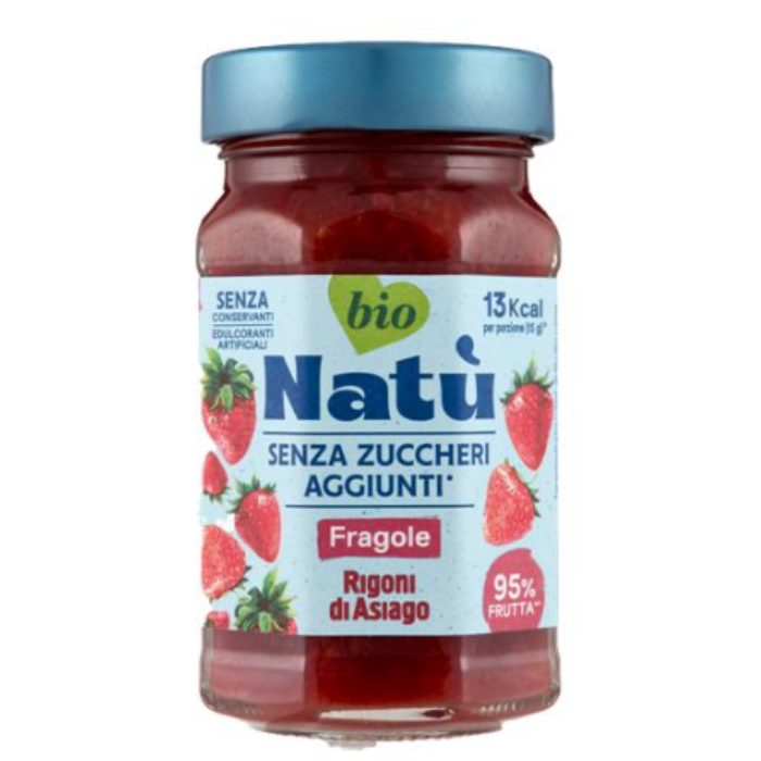 RIGONI DI ASIAGO NATU CONFITURE FRUITS FRAISE 240 G RIGONI DI ASIAGO NATU CONFITURE FRUITS FRAISE 240 G