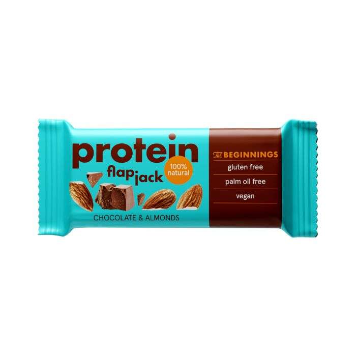 THE BEGINNINGS FLAPJACK AMANDE CHOCOLAT 60G THE BEGINNINGS FLAPJACK AMANDE CHOCOLAT 60G