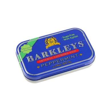 TUTTLE AND CO BARKLEYS CHEWING GUM INTENSE MENTHE 22 PIECES TUTTLE AND CO BARKLEYS CHEWING GUM INTENSE MENTHE 22 PIECES