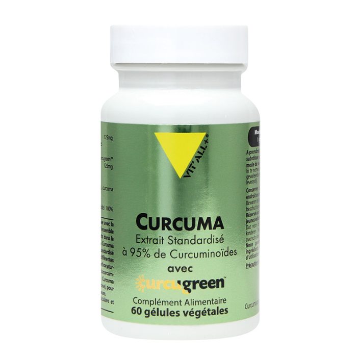 VITALL + COMPLEMENT ALIMENTAIRE CURCUMA 60 GELULES VITALL + COMPLEMENT ALIMENTAIRE CURCUMA 60 GELULES