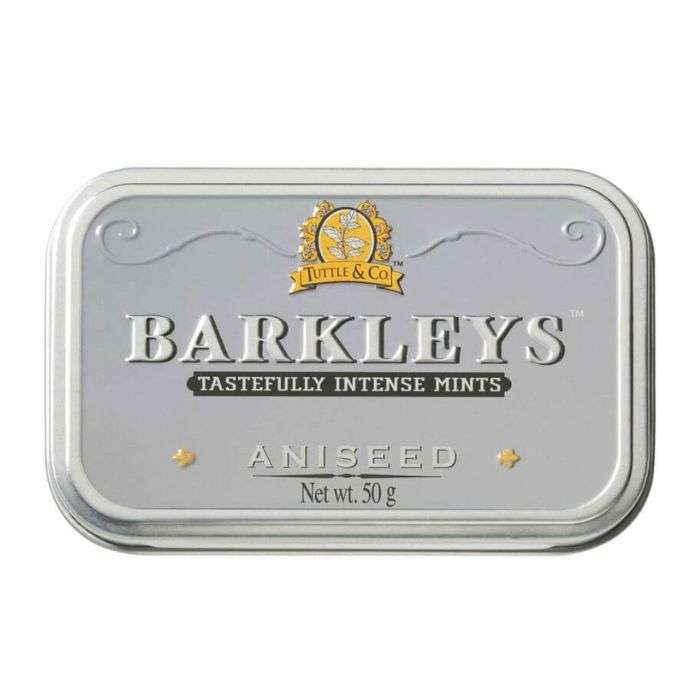 TUTTLE AND CO BARKLEYS MENTHE INTENSE ET SAVOUREUSE ANIS 50G TUTTLE AND CO BARKLEYS MENTHE INTENSE ET SAVOUREUSE ANIS 50G