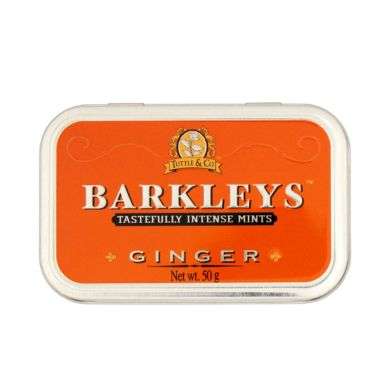 TUTTLE AND CO BARKLEYS MENTHE INTENSE ET SAVOUREUSE GINGEMBRE 50G TUTTLE AND CO BARKLEYS MENTHE INTENSE ET SAVOUREUSE GINGEMBRE 50G