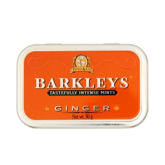 TUTTLE AND CO BARKLEYS MENTHE INTENSE ET SAVOUREUSE GINGEMBRE 50G TUTTLE AND CO BARKLEYS MENTHE INTENSE ET SAVOUREUSE GINGEMBRE 50G