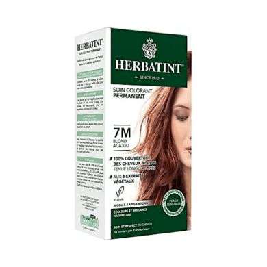 HERBATINT SOIN COLORANT PERMANENT 7M BLOND ACAJOU 150 ML HERBATINT SOIN COLORANT PERMANENT 7M BLOND ACAJOU 150 ML