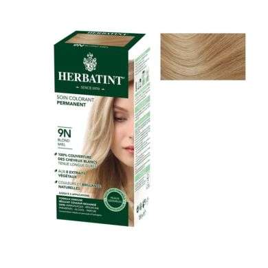 HERBATINT SOIN COLORANT PERMANENT 9N BLOND MIEL 150 ML HERBATINT SOIN COLORANT PERMANENT 9N BLOND MIEL 150 ML