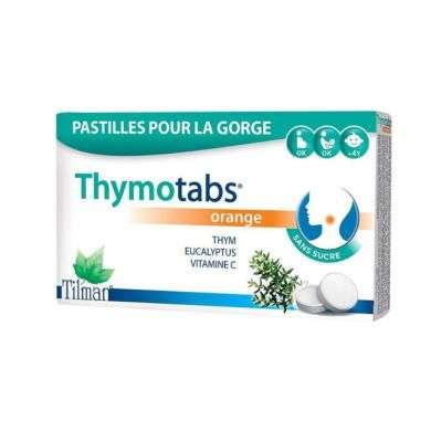 THYMOTABS ORANGE 12 PASTILLES POUR LA GORGE THYMOTABS ORANGE 12 PASTILLES POUR LA GORGE