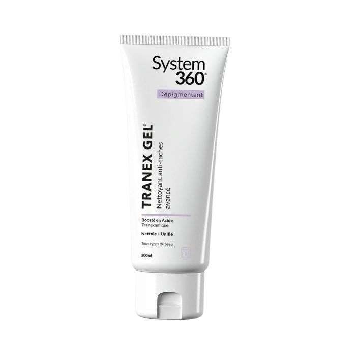 SYSTEM 360 DEPIGMENTANT TRANEX GEL NETTOYANT ANTI TACHES 200ML SYSTEM 360 DEPIGMENTANT TRANEX GEL NETTOYANT ANTI TACHES 200ML