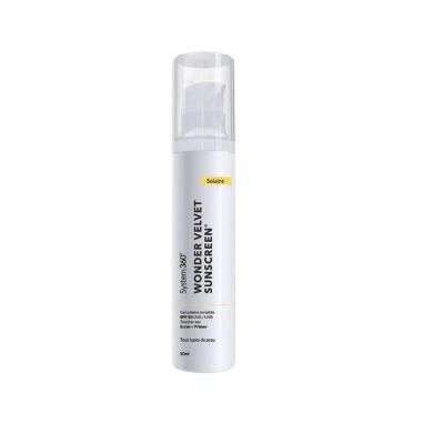 SYSTEM 360 WONDER VELVET GEL SOLAIRE INVISIBLE SPF 50 TOUS TYPES DE PEAUX 50 ML SYSTEM 360 WONDER VELVET GEL SOLAIRE INVISIBLE SPF 50 TOUS TYPES DE PEAUX 50 ML