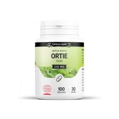 GPH ORTIE FEUILLE 100 GELULES DOSEES A 210 MG GPH ORTIE FEUILLE 100 GELULES DOSEES A 210 MG
