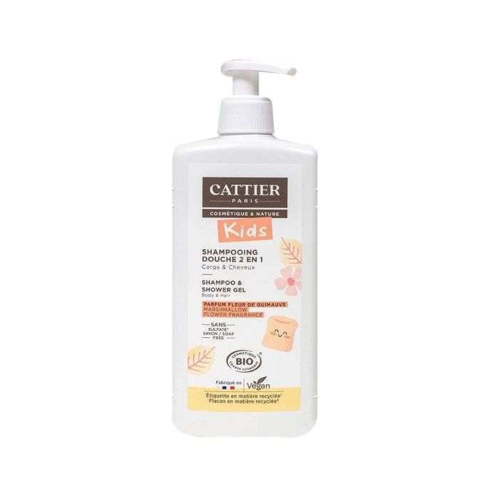 CATTIER KIDS SHAMPOOING DOUCHE 2 EN 1 PARFUM FLEUR DE GUIMAUVE 500 ML CATTIER KIDS SHAMPOOING DOUCHE 2 EN 1 PARFUM FLEUR DE GUIMAUVE 500 ML