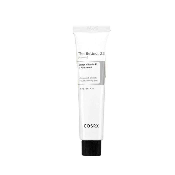 COSRX THE RETINOL 0.3 SUPER VITAMINE E + PANTHENOL CREAM 20ML COSRX THE RETINOL 0.3 SUPER VITAMINE E + PANTHENOL CREAM 20ML