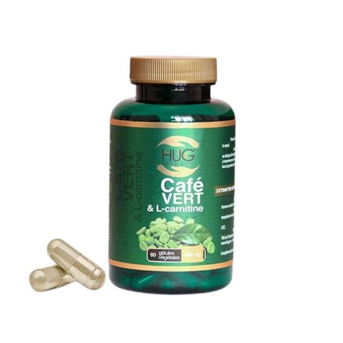 HUG GREEN COFFEE ET L CARNITINE 60 CAPSULES 500 MG HUG GREEN COFFEE ET L CARNITINE 60 CAPSULES 500 MG