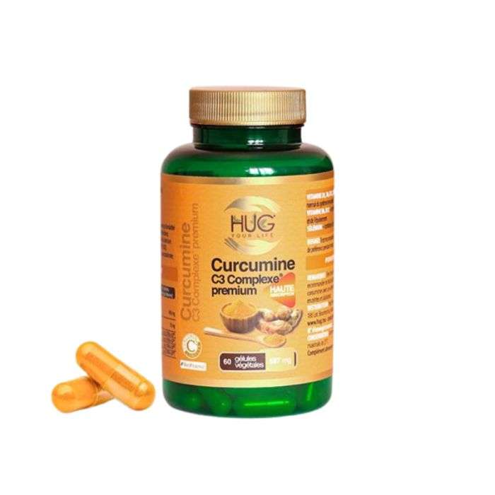 HUG CURCUMIN C3 COMPLEX PREMIUM 587 MG 60 CAPSULES HUG CURCUMIN C3 COMPLEX PREMIUM 587 MG 60 CAPSULES