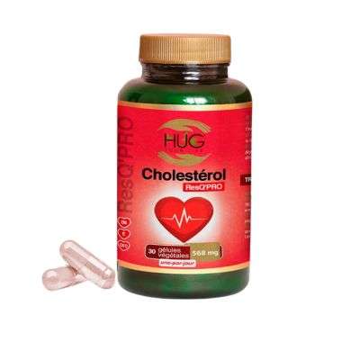 HUG CHOLESTEROL RESQ PRO 568 MG 30 GELULES HUG CHOLESTEROL RESQ PRO 568 MG 30 GELULES