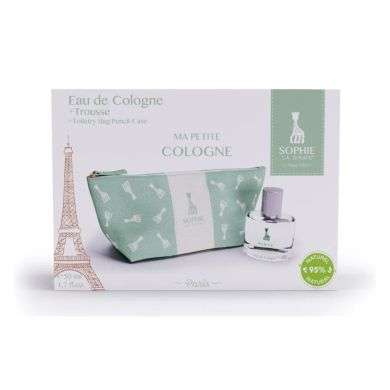 SOPHIE LA GIRAFE COFFRET EAU DE TOILETTE + TROUSSE MA PETITE COLOGNE 50ML SOPHIE LA GIRAFE COFFRET EAU DE TOILETTE + TROUSSE MA PETITE COLOGNE 50ML