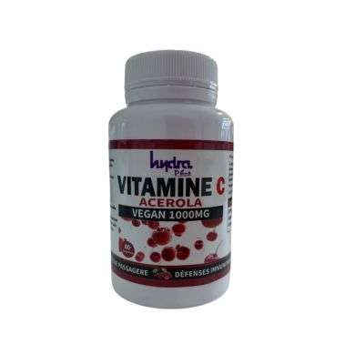 HYDRA PLUS VITAMINE C ACEROLA VEGAN 1000MG 60 COMPRIMES HYDRA PLUS VITAMINE C ACEROLA VEGAN 1000MG 60 COMPRIMES