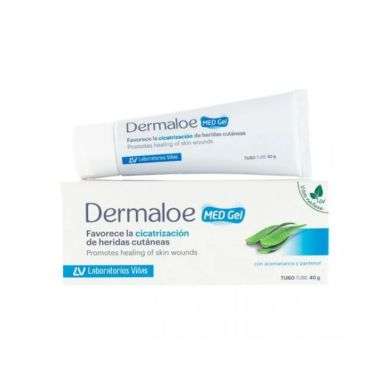 DERMALOE MED GEL FAVORISE LA CICATRISATION 40G DERMALOE MED GEL FAVORISE LA CICATRISATION 40G