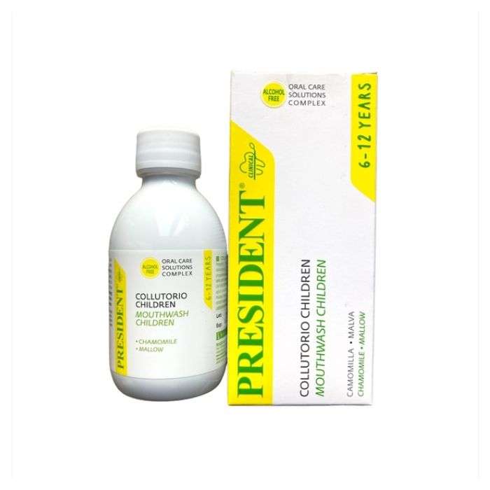 PRESIDENT BAIN DE BOUCHE ENFANT 6 12 ANS 200ML PRESIDENT BAIN DE BOUCHE ENFANT 6 12 ANS 200ML