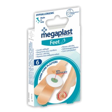 MEGAPLAST FEET PANSEMENT POUR DURILLONS BOÎTE 6 MEGAPLAST FEET PANSEMENT POUR DURILLONS BOÎTE 6