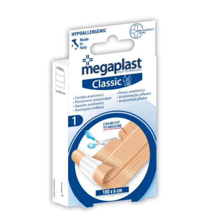 MEGAPLAST CLASSIC PANSEMENT ANATOMIQUE BANDE A DECOUPER 1006 CM MEGAPLAST CLASSIC PANSEMENT ANATOMIQUE BANDE A DECOUPER 1006 CM
