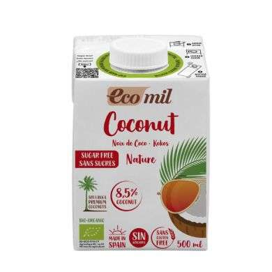 ECOMIL BOISSON COCO NATURE 500 ML ECOMIL BOISSON COCO NATURE 500 ML