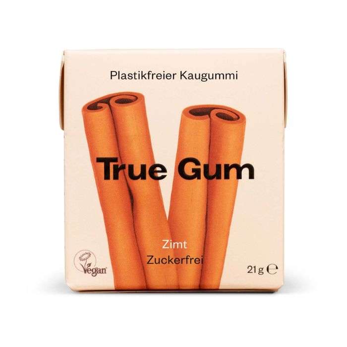 TRUE CHEWING GUM CANNELLE SANS SUCRE 21G TRUE CHEWING GUM CANNELLE SANS SUCRE 21G