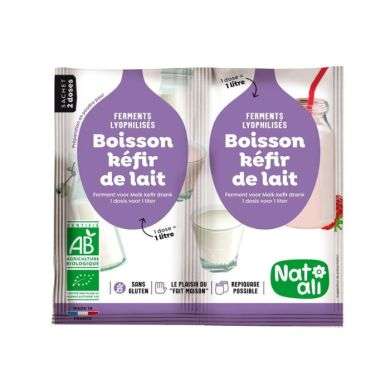 NATALI FERMENT KEFIR DE LAIT 26G NATALI FERMENT KEFIR DE LAIT 26G