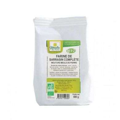 MOULIN DES MOINES FARINE DE SARRASIN COMPLETE 500G MOULIN DES MOINES FARINE DE SARRASIN COMPLETE 500G