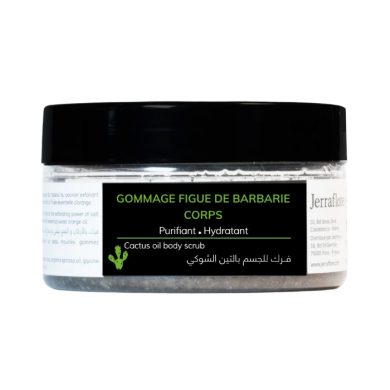 JERRAFLORE GOMMAGE FIGUE DE BARBARIE PURIFIANT HYDRATANT CORPS 100 G JERRAFLORE GOMMAGE FIGUE DE BARBARIE PURIFIANT HYDRATANT CORPS 100 G