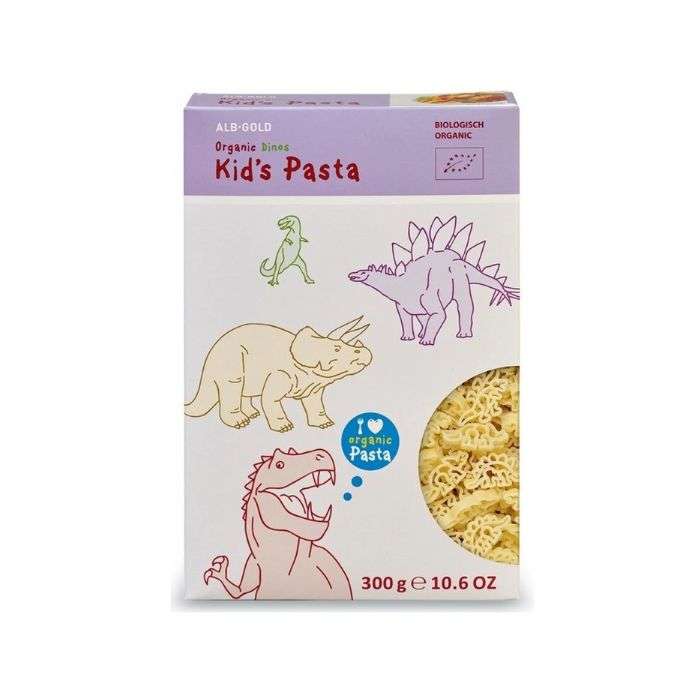 ALB GOLD KIDS PASTA ORGANIC DINOS 300 G ALB GOLD KIDS PASTA ORGANIC DINOS 300 G