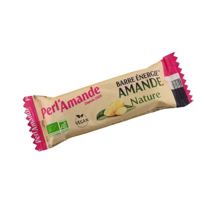 PERLE DAMANDE BARRE ENERGIE AMANDE NATURE 25G PERLE DAMANDE BARRE ENERGIE AMANDE NATURE 25G