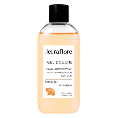JERRAFLORE GEL DOUCHE ARGANE FLEUR D ORANGER 100 ML JERRAFLORE GEL DOUCHE ARGANE FLEUR D ORANGER 100 ML