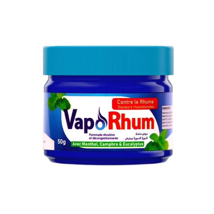 VAPORHUM POMMADE CONTRE LE RHUME 50 G VAPORHUM POMMADE CONTRE LE RHUME 50 G