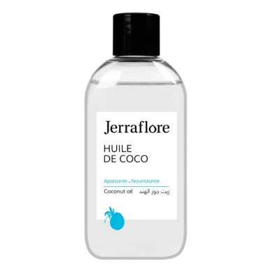 JERRAFLORE HUILE DE COCO APAISANTE ET NOURRISSANTE 50 ML JERRAFLORE HUILE DE COCO APAISANTE ET NOURRISSANTE 50 ML