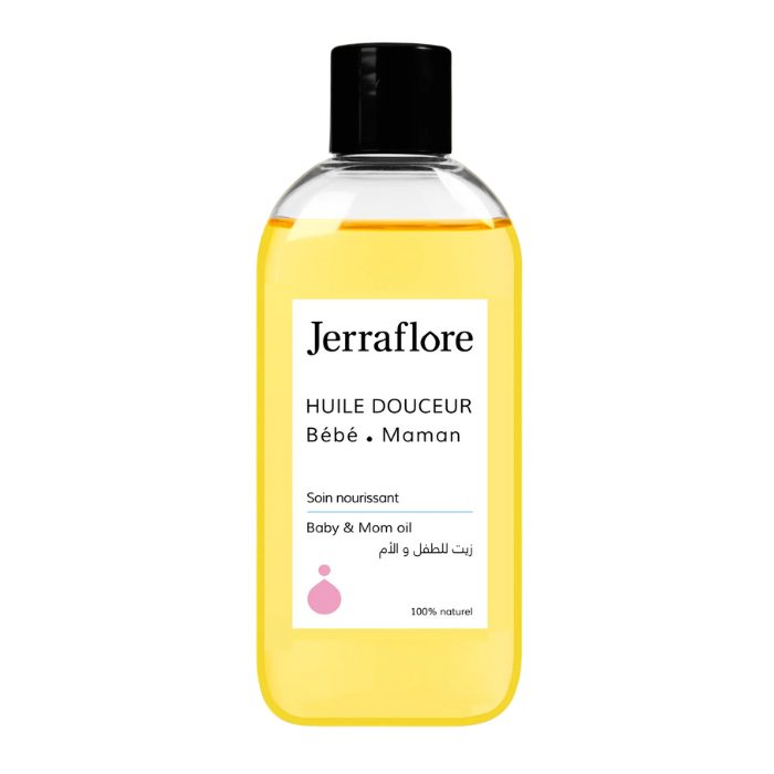 JERRAFLORE HUILE DOUCEUR BEBE MAMAN SOIN NOURRISANT 100 ML JERRAFLORE HUILE DOUCEUR BEBE MAMAN SOIN NOURRISANT 100 ML