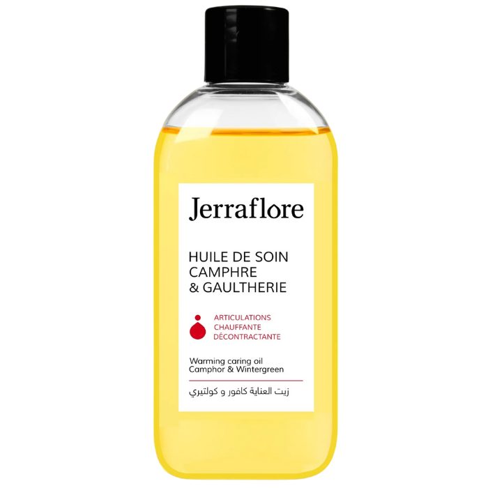 JERRAFLORE HUILE DE SOIN CAMPHRE ET GAULTHERIE 100 ML JERRAFLORE HUILE DE SOIN CAMPHRE ET GAULTHERIE 100 ML