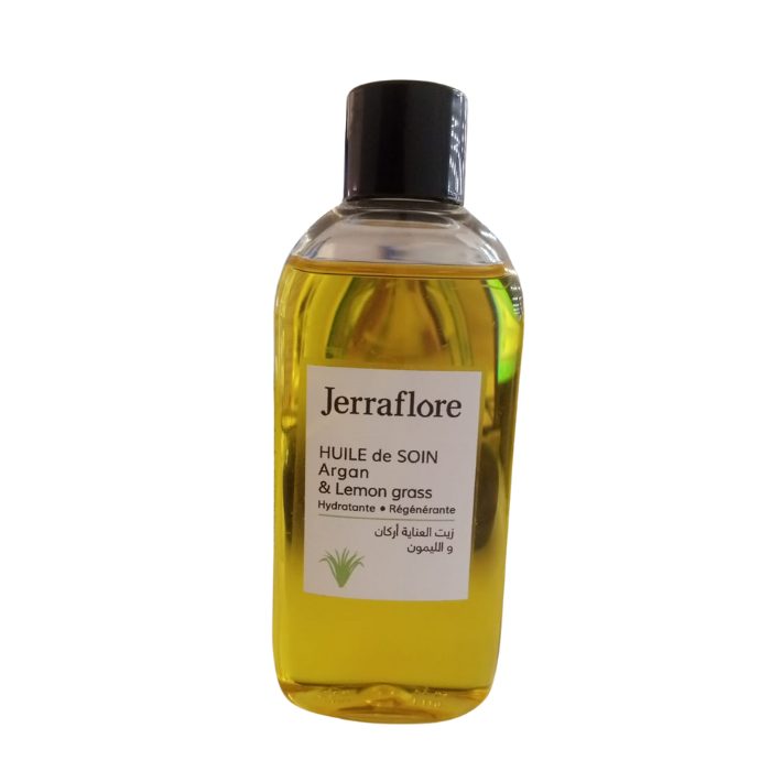 JERRAFLORE HUILE DE SOIN ARGAN ET LEMON GRASS 60 ML