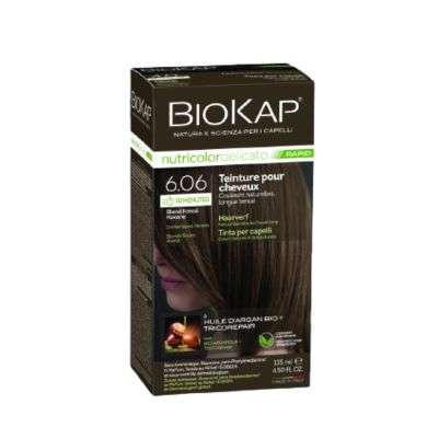 BIOKAP NUTRICOLOR DELICATO RAPID 6.06 BLOND FONCE HAVANE 135ML BIOKAP NUTRICOLOR DELICATO RAPID 6.06 BLOND FONCE HAVANE 135ML