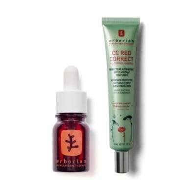 ERBORIAN DUO CC RED CORRECT 45ML + SKIN THERAPY 10ML ERBORIAN DUO CC RED CORRECT 45ML + SKIN THERAPY 10ML