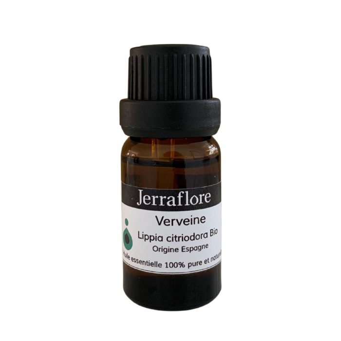JERRAFLORE HUILE ESSENTIELLE VERVEINE LIPPIA CITRIODORA BIO 10 ML JERRAFLORE HUILE ESSENTIELLE VERVEINE LIPPIA CITRIODORA BIO 10 ML