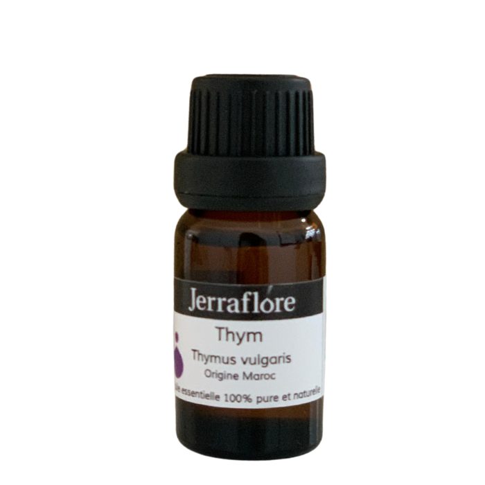 JERRAFLORE HUILE ESSENTIELLE THYM THYMUS VULGARIS 10 ML JERRAFLORE HUILE ESSENTIELLE THYM THYMUS VULGARIS 10 ML