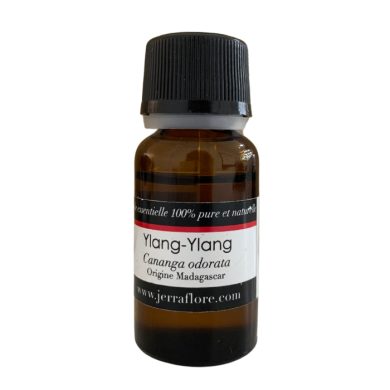 JERRAFLORE HUILE ESSENTIELLE YLANG YLANG CANANGA ODORATA 10 ML JERRAFLORE HUILE ESSENTIELLE YLANG YLANG CANANGA ODORATA 10 ML