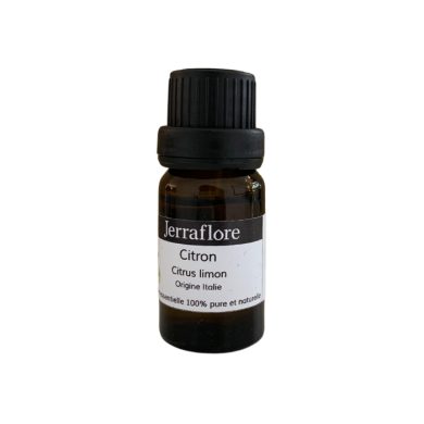 JERRAFLORE HUILE ESSENTIELLE CITRON CITRUS LIMON 10 ML JERRAFLORE HUILE ESSENTIELLE CITRON CITRUS LIMON 10 ML