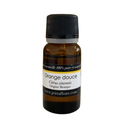 JERRAFLORE HUILE ESSENTIELLE ORANGE DOUCE CITRUS SINENSIS 10 ML JERRAFLORE HUILE ESSENTIELLE ORANGE DOUCE CITRUS SINENSIS 10 ML