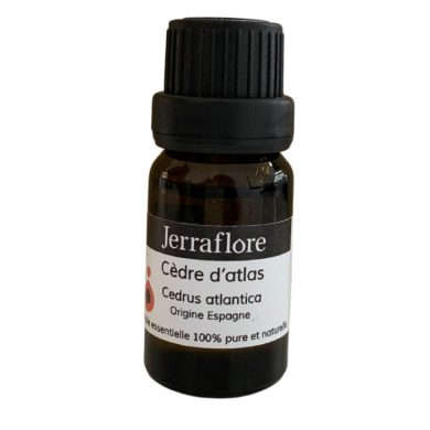 JERRAFLORE HUILE ESSENTIELLE CEDRE D'ATLAS CEDRUS ATLANTICA 10 ML JERRAFLORE HUILE ESSENTIELLE CEDRE D'ATLAS CEDRUS ATLANTICA 10 ML