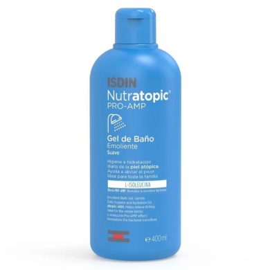 ISDIN NUTRATOPIC PRO AMP GEL DE BAIN EMOLLIENT PEAUX 400 ML ISDIN NUTRATOPIC PRO AMP GEL DE BAIN EMOLLIENT PEAUX 400 ML