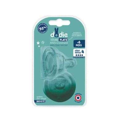 DODIE TETINE PLATE ANTI COLIQUE 6 MOIS DEBIT 4 DODIE TETINE PLATE ANTI COLIQUE 6 MOIS DEBIT 4