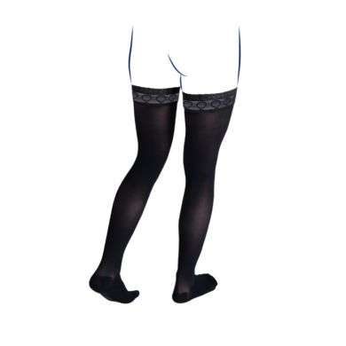 THUASNE VENOFLEX KOKOON ABSOLU BAS CUISSE OU COLLANT DE COMPRESSION MEDICALE NOIR TAILLE 2