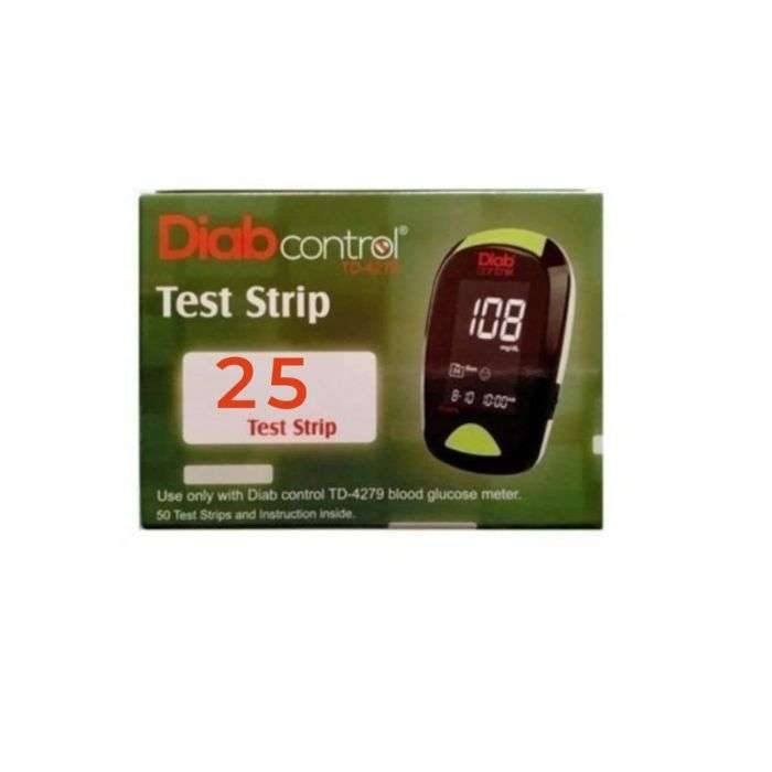 DIABCONTROL 25 BANDELETTES TD 4279 SANS CODE DIABCONTROL 25 BANDELETTES TD 4279 SANS CODE