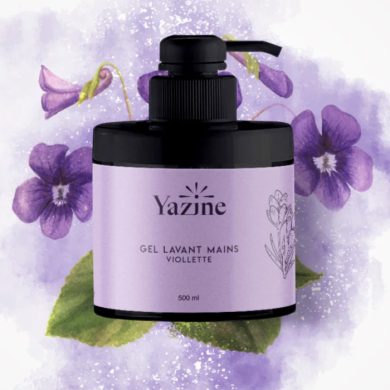 YAZINE GEL LAVANT MAIN VIOLLETTE 500 ML YAZINE GEL LAVANT MAIN VIOLLETTE 500 ML